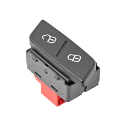 CONTROL ELECTRICO VW JETTA BICENTENARIO 11-18/TIGUAN 09-17/PASSAT 12-17 DE SEGURO 4 PINS 1 TECLA NEGRO BASE ROJA 3AA962125 12VCC CHN CHIN MANIJAUTO