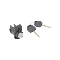 CILINDRO PARA PUERTA CV TORNADO 12-20 CON LLAVE PARA CHIP 1 PIEZA ZINC CON PLASTICO NEGRO CHIN MANIJAUTO 94785264 Derecho/Izquierdo