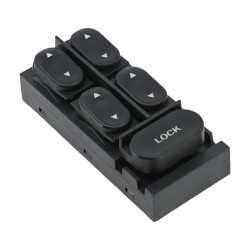CONTROL ELECTRICO 11 PINS 5 TECLAS NEGRO F4ZZ-14529-B 12 V CC CHIN MANIJAUTO Izquierdo Delantera