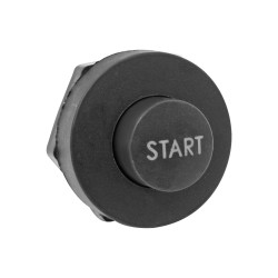 CILINDRO DE ENCENDIDO UN START 50-20 1 PIEZA 2 PINS DE BOTON PLASTICO NEGRO 12VCC MANIJAUTO CHIN CHN