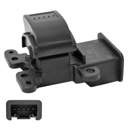 CONTROL ELECTRICO HD CIVIC 4P SEDAN/2P COUPE 01-05 DE ELEVADOR 5 PINS 1 TECLA NEGRO 35760S5A003ZA 12VCC CHN CHIN MANIJAUTO Derecho Delantera/Trasera