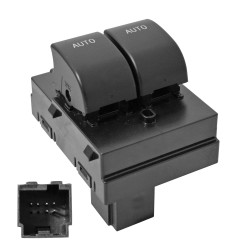 CONTROL ELECTRICO FD MUSTANG 10-14 DE ELEVADOR 6 PINS 2 TECLAS NEGRO AR3Z-14529-CA 12VCC CHN CHIN MANIJAUTO