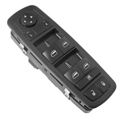 CONTROL ELECTRICO DG JOURNEY 09-17 JP GRAND CHEROKEE 11-13 DE ELEVADOR 12 PINS 7 TECLAS NEGRO CON CONTROL PARA ESPEJO 68039999AA 12VCC CHN CHIN MANIJAUTO
