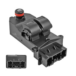 CONTROL ELECTRICO HD ELEMENT 03-11 DE ELEVADOR 14 PINS 3 TECLAS NEGRO 35750-SCV-A01ZA 12VCC CHN CHIN MANIJAUTO Izquierdo Delantera