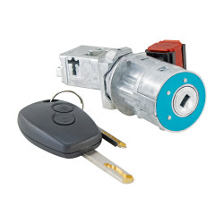 CILINDRO DE ENCENDIDO RN DUSTER 11-20/OROCH 19-22/SANDERO 16-20 CON LLAVE LLAVE PARA CHIP 4 PINS METAL CROMO 12VCC MANIJAUTO CHIN CHN