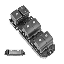 CONTROL ELECTRICO TY C-HR 19-20/CAMRY 18-20 DE ELEVADOR 20 PINS 7 TECLAS NEGRO FILO NEGRO 12VCC CHIN CHN MANIJAUTO Izquierdo Delantera