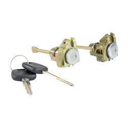 CILINDRO PARA PUERTA TY COROLLA 03-08/SIENNA 04-10 CON LLAVE JUEGO 2 PIEZAS METAL CROMADO TWN TIPO ORIGINAL 69051/2-02090 Derecho/Izquierdo