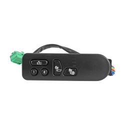 CONTROL ELECTRICO CV CHEYENNE/SILVERADO 03-06/TAHOE/SUBURBAN 04-06 GM SIERRA 03-06/YUKON CD ESCALADE 04-06 CV AVALANCHE 02-06 PARA ASIENTO NEGRO 15116863/15169669/15179137 PARA ASIENTOS CON CALEFACCION 12VCC CHN CHIN MANIJAUTO Izquierdo Delantera
