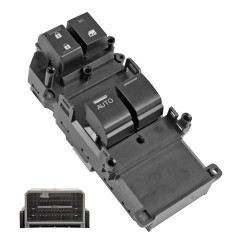CONTROL ELECTRICO HD ACCORD 2P COUPE 08-12 DE PUERTA 37 PINS 4 TECLAS NEGRO 35750-TE0-A01 12VCC CHN CHIN MANIJAUTO Izquierdo Delantera