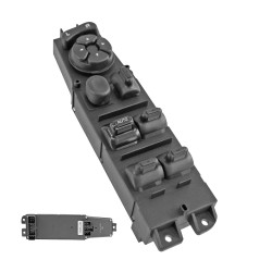 CONTROL ELECTRICO DG RAM 02-08 DE ELEVADOR 20 PINS 6 TECLAS NEGRO CON CONTROL PARA ESPEJO 56049805AB 12VCC CHN CHIN MANIJAUTO Izquierdo Delantera