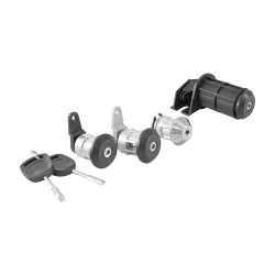 SET DE CILINDROS FD IKON 01-07 CON LLAVE PUERTA/CAJUELA/ENCENDIDO METAL 12VCC MANIJAUTO CHIN CHN