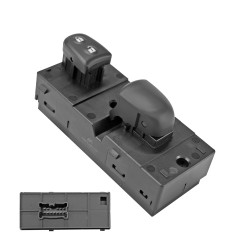 CONTROL ELECTRICO NS SENTRA 13-19/X-TRAIL 15-22 DE ELEVADOR 12 PINS 2 TECLAS NEGRO 12VCC CHIN MANIJAUTO Derecho Delantera