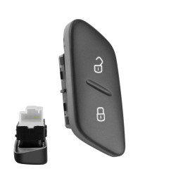 CONTROL ELECTRICO VW VENTO 14-22/POLO 13-22 DE SEGURO 4 PINS NEGRO 6RD962125 12VCC CHN CHIN MANIJAUTO Izquierdo Delantera
