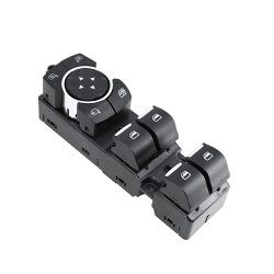 CONTROL ELECTRICO FD F-150/LOBO 15-20 DE ELEVADOR 8 PINS 5 TECLAS NEGRO FILO CROMADO PARA ESPEJOS AUTOABATIBLES FL3T-14B133-AHW 12VCC CHIN MANIJAUTO Izquierdo Delantera