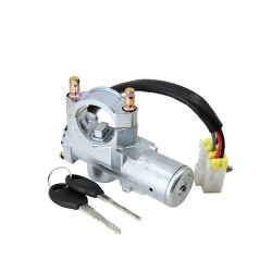 CILINDRO DE ENCENDIDO NS D22/NP300 08-15 CON LLAVE 6 PINS METAL CROMADO 12VCC CHIN MANIJAUTO D8700-VL21A