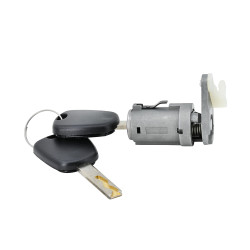 CILINDRO PARA PUERTA PG 307 01-08 CON LLAVE LLAVE PARA CHIP 1 PIEZA METAL CROMADO TWN YAU YOUNG 9170-R4 Izquierdo Delantera