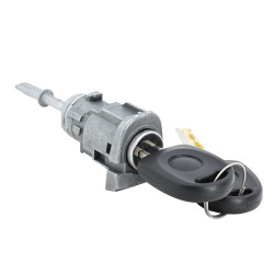 CILINDRO PARA PUERTA ST LEON 00-05/TOLEDO 01-05 CON LLAVE PIVOTE 4CM 1 PIEZA METAL CROMADO TWN YAU YOUNG 1M0837167D Izquierdo Delantera