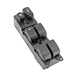 CONTROL ELECTRICO DE ELEVADOR 18 PINS 6 TECLAS NEGRO 8608A068 12 V CC CHIN MANIJAUTO Izquierdo Delantera