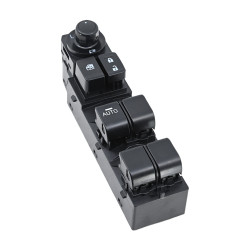 CONTROL ELECTRICO DE ELEVADOR 26 PINS 7 TECLAS NEGRO PARA ESPEJOS AUTOABATIBLES KA5C66350 12 V CC CHIN MANIJAUTO Izquierdo Delantera