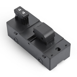 CONTROL ELECTRICO NS TIIDA SEDAN 07-17 NS TIIDA HATCHBACK 12-14 NS VERSA AMERICANO 07-11 NS ROGUE 08-14 DE ELEVADOR 8 PINS 2 TECLAS NEGRO 25411-EL30A 12 V CC CHIN MANIJAUTO Derecho Delantera