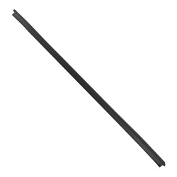 MOLDURA BOTAGUA VW GOL SEDAN/SEDAN 08-12 69 CM NEGRA GENERICA BRA Izquierdo Trasera Exterior