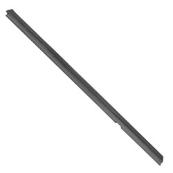 MOLDURA BOTAGUA FD IKON 01-07 76CM NEGRA GENERICA BRA Derecho Trasera Exterior