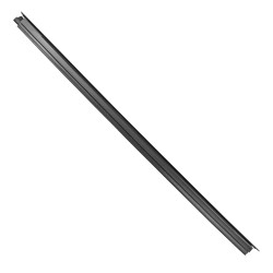 MOLDURA BOTAGUA VW POINTER 2/4P 00-10/PICK UP 97-10 74CM NEGRA GENERICA BRA Derecho Delantera Interior