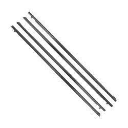 MOLDURA BOTAGUA HD CIVIC 4P SEDAN 06-11 JUEGO 4 PIEZAS NEGRA CHIN CHN 72450SNAA01+72410SNAA01+72950SNAA01+72910SNAA01 Derecho/Izquierdo Delantera/Trasera