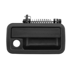 MANIJA EXTERIOR DG DAKOTA 91-96 CON HOYO PARA LLAVE CORRUGADA NEGRA PLASTICO TWN HUSHAN 55027508 Derecho Delantera