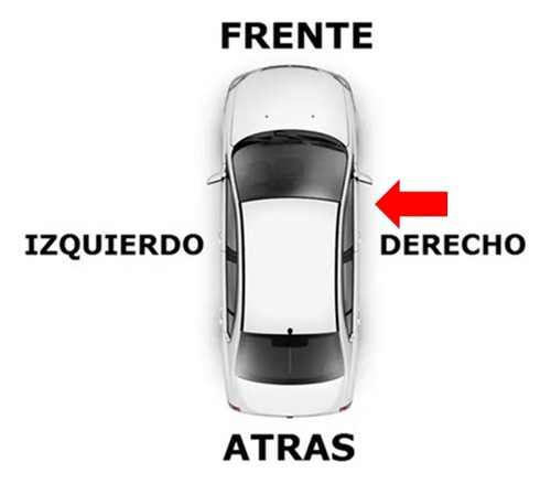 16-18 Renault Sandero Stepway Manija Exterior Lisa Derecho
