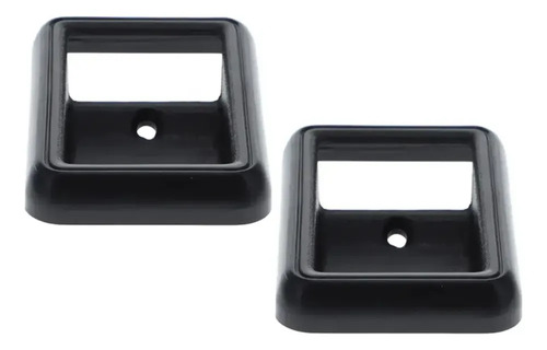 81-93 Datsun 720 Estaquitas Biseles Manija Interior Negro X2