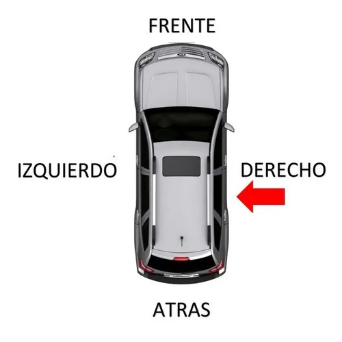 04-18 Renault Kangoo Manija Exterior Pta. Corrediza P/llave