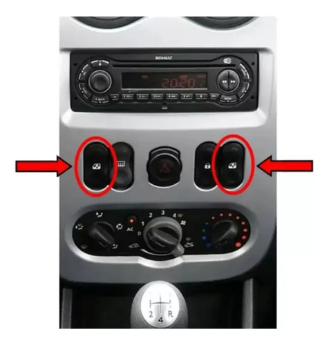 08-10 Nissan Aprio Control Vidrio Electrico 1 Boton