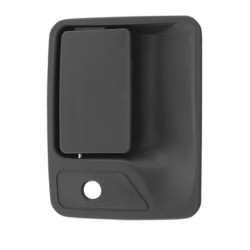 MANIJA EXTERIOR FD SUPER DUTY F-250/F-350/F-450/F-550 99-16/EXCURSION 00-07 CON HOYO PARA LLAVE CORRUGADA NEGRA TWN HUSHAN 4C3Z-2522404-AAA Derecho Delantera
