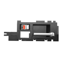 MANIJA INTERIOR CV BLAZER (S10) GM SONOMA/JIMMY OD BRAVADA CV S10 86-90 NEGRA/CROMO ZINC CON PLASTICO TWN HUSHAN 15590990-C Derecho Delantera