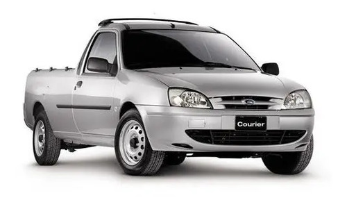 01-15 Ford Courier Manijas Vidrios Manuales Negro Plastico