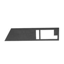 MANIJA INTERIOR CV CHEYENNE/CUSTOM/SUBURBAN/BLAZER (C10) 88-94/TAHOE 92-94 GM SIERRA 88-94/YUKON 92-94 CV KODIAK 92-08/PICK UP 88-94 1 PIEZA BISEL MANUAL NEGRO PLASTICO TWN HUSHAN Derecho Delantera