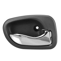 MANIJA INTERIOR DG ATOS 00-12 HY ACCENT 95-99 PATA CORTA GRIS OBSCURO/CROMADO PLASTICO TWN HUSHAN 82620-22010 Derecho Delantera