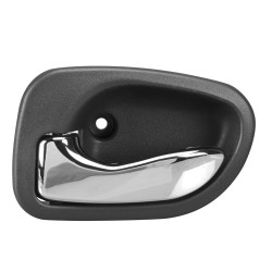 MANIJA INTERIOR DG ATOS 00-12 HY ACCENT 95-99 PATA CORTA GRIS OBSCURO/CROMADO PLASTICO TWN HUSHAN 82610-22010 Izquierdo Delantera