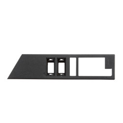 MANIJA INTERIOR CV CHEYENNE/CUSTOM/SUBURBAN/BLAZER (C10) 88-94/TAHOE 92-94 GM SIERRA 88-94/YUKON 92-94 CV PICK UP 88-94 BISEL ELECTRICO NEGRO PLASTICO MEX Derecho Delantera