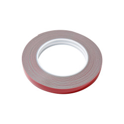 ROLLO ADHESIVO 6 METROS 12 MM MEX GENERICA DOBLE CARA TIPO 3M