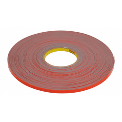 ROLLO ADHESIVO 33 METROS 7 MM MEX GENERICA DOBLE CARA TIPO 3M
