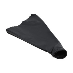 PERILLA SOLO FUNDA NEGRA CORRUGADA PARA FRENO DE MANO PIEL SINTETICA TIPO ORIGINAL MEX Delantera