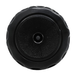 MANIJA INTERIOR VW JETTA A2 87-92 VW GOLF A2 88-92 VW SEDAN 77-03 PERILLA PARA RESPALDO ASIENTO 1 PIEZA CORRUGADA NEGRA PLASTICO MEX GENERICA 3058812691 Derecho/Izquierdo Delantera