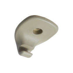 VISERA DG NEON 00-05 SOLO GANCHO 1 PIEZA PLANO GRIS PLASTICO MEX Derecho/Izquierdo