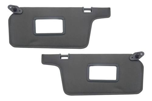88-91 Nissan Tsuru Ii Par Viseras Parasol Color Gris 2 Pzs.