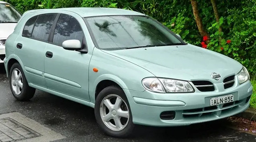 01-05 Nissan Almera Viseras Parasol Con Espejo Gris 2 Piezas