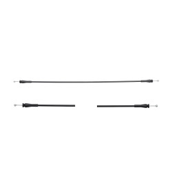CHICOTE CERRADURA FD ECONOLINE 92-08 5TA PUERTA ABATIBLE IZQUIERDA 98.3 CM LARGO TWN HUSHAN 5ta puerta