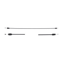 CHICOTE CERRADURA CV PICK UP/CHEYENNE/SILVERADO GM SIERRA 07-13 65.5 CM SEGURO ELECTRICO MEDIANO PARA MANIJA EXTERIOR SIN SENSOR TWN HUSHAN Derecho/Izquierdo Delantera