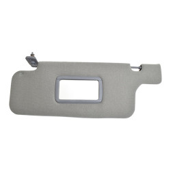 VISERA VW JETTA A2 87-92/GOLF 88-92 JUEGO VISERAS 2 PIEZAS CON ESPEJO GRIS TELA MEX Derecho/Izquierdo